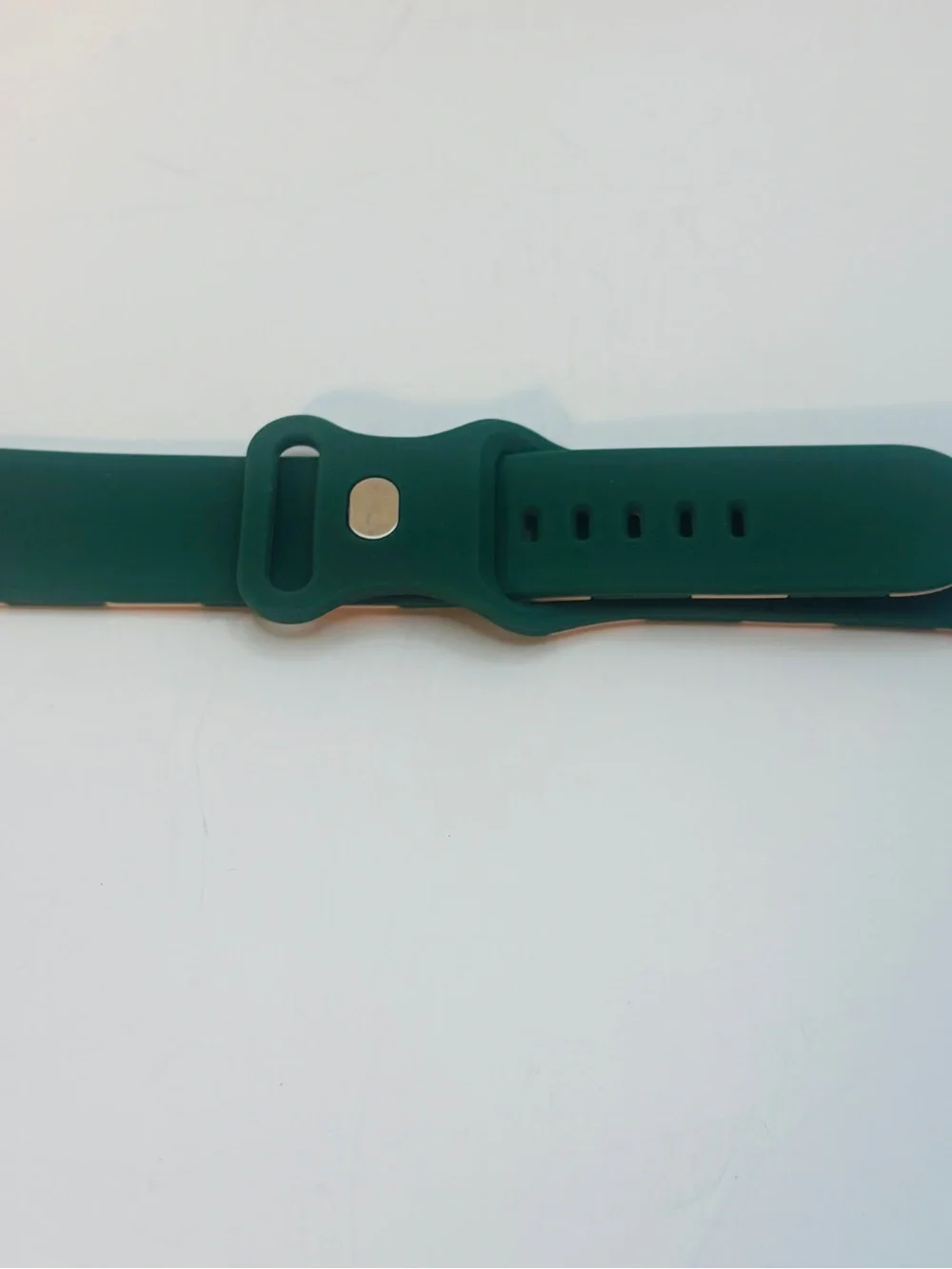 Apple Watch Band Green and Pink Checkerboard Silicone Strap